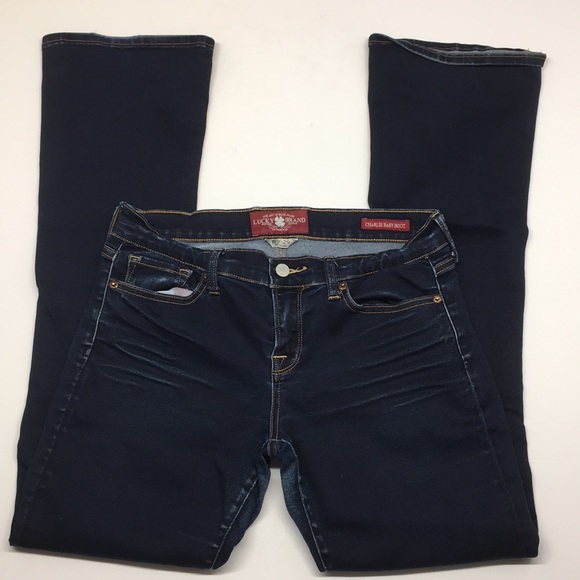 Lucky Brand Denim - Lucky Brand Charlie Baby Boot Jeans Deep blue 8/29